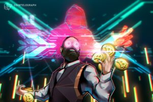 hacker man cyberpunk pupeeteer bitcoin
